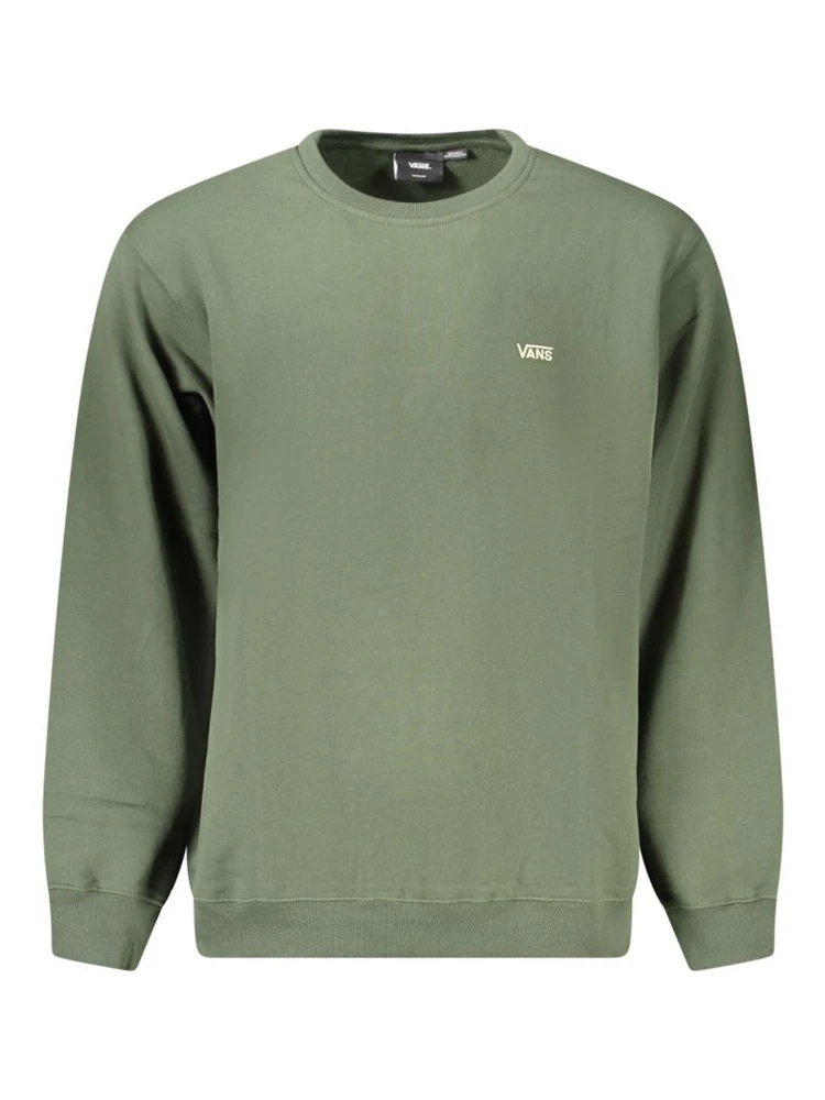Green Cotton Men Sweater