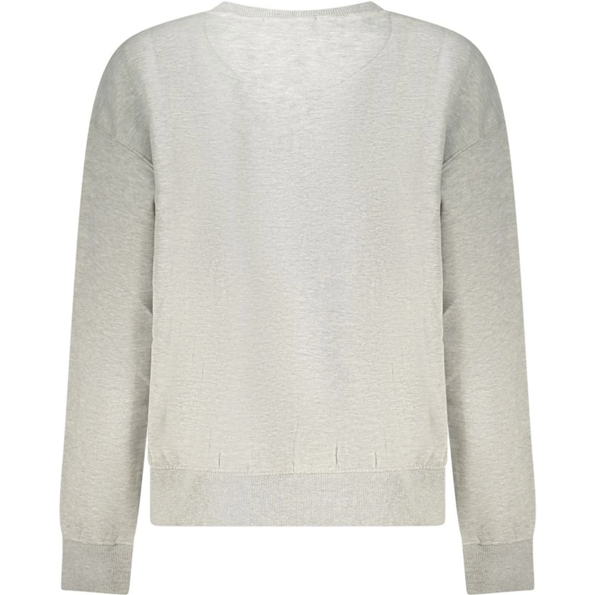 Gray Cotton Women Sweater