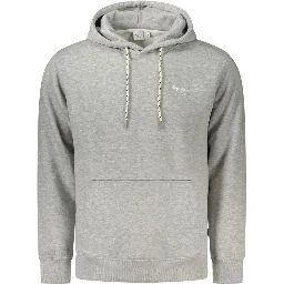 Gray Cotton Men Sweater
