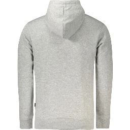 Gray Cotton Men Sweater