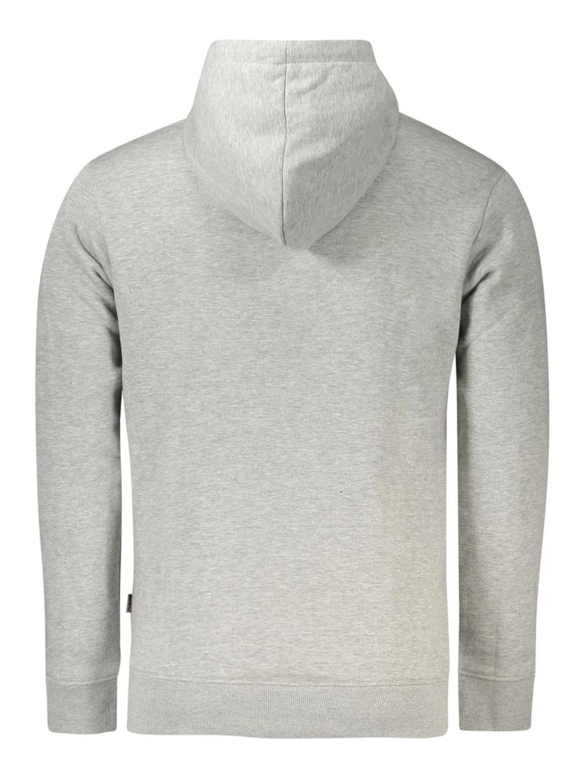 Gray Cotton Men Sweater