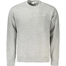 Gray Organic Cotton Men Sweater