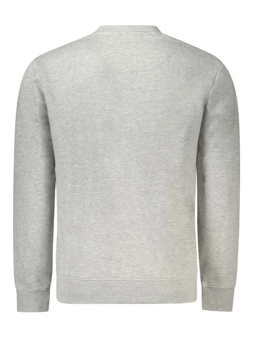 Gray Organic Cotton Men Sweater