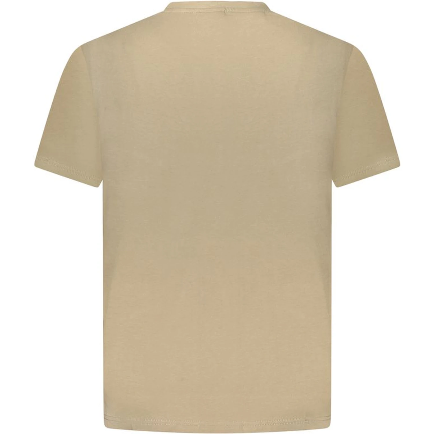 Brown Cotton Men T-Shirt
