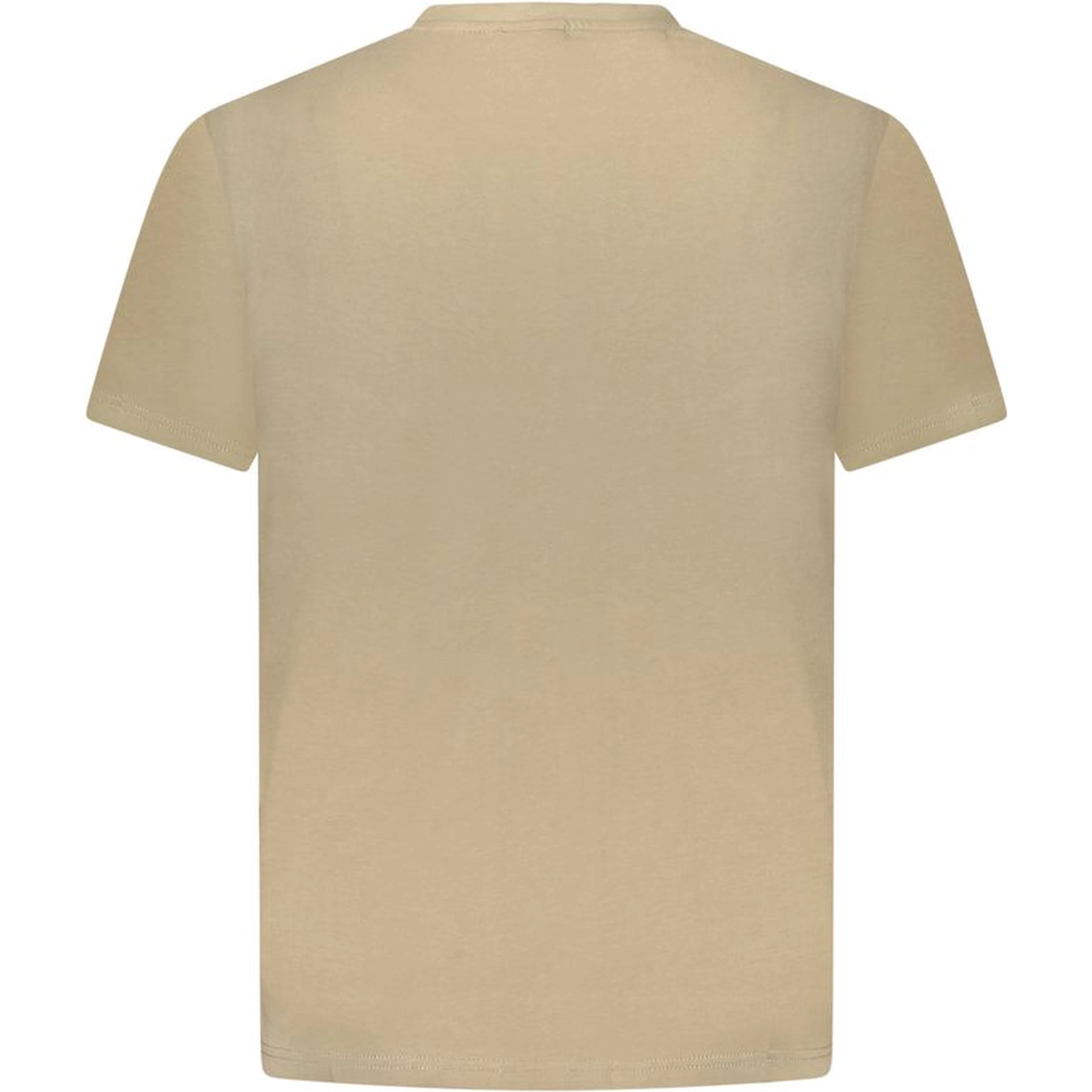 Brown Cotton Men T-Shirt