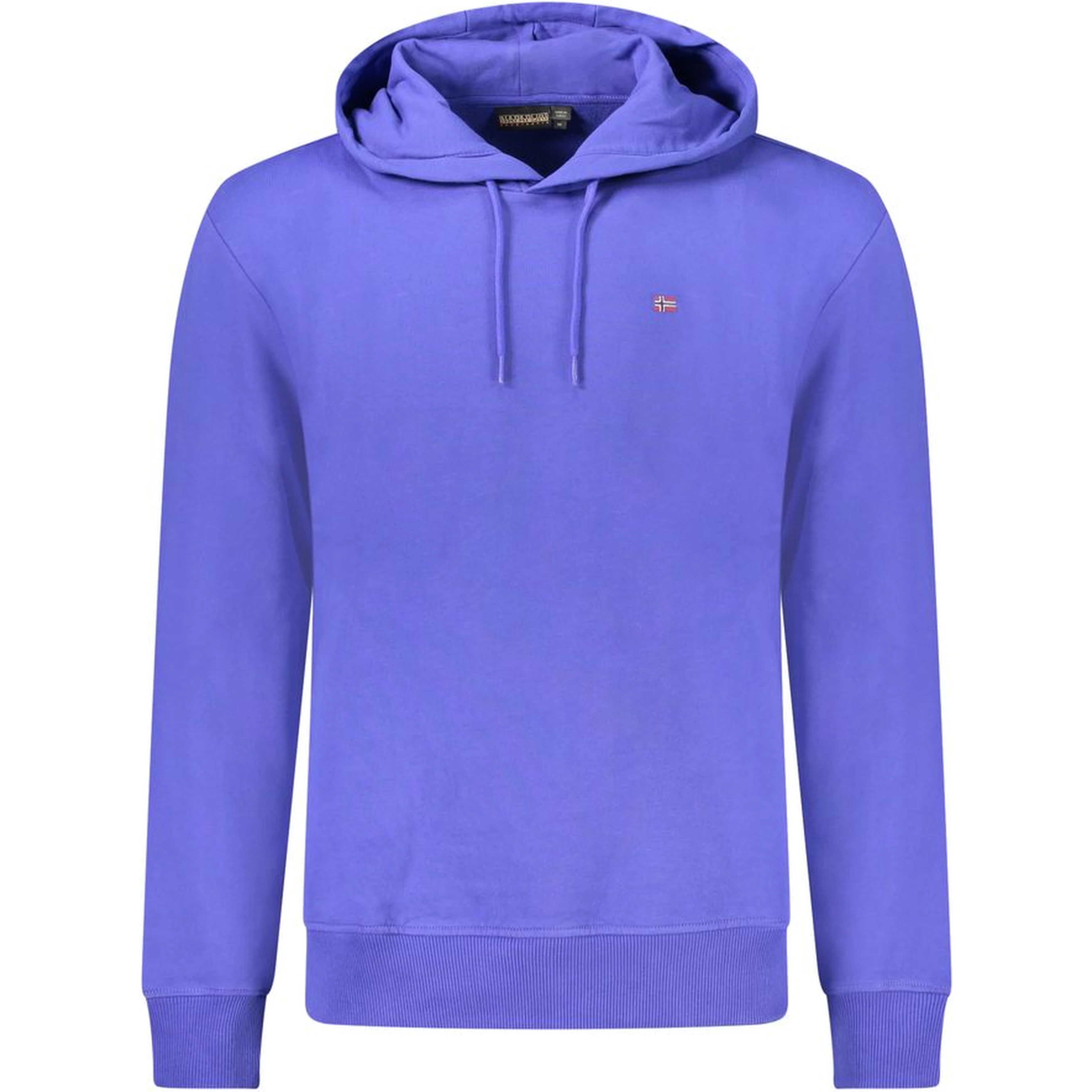 Blue Cotton Men Sweater