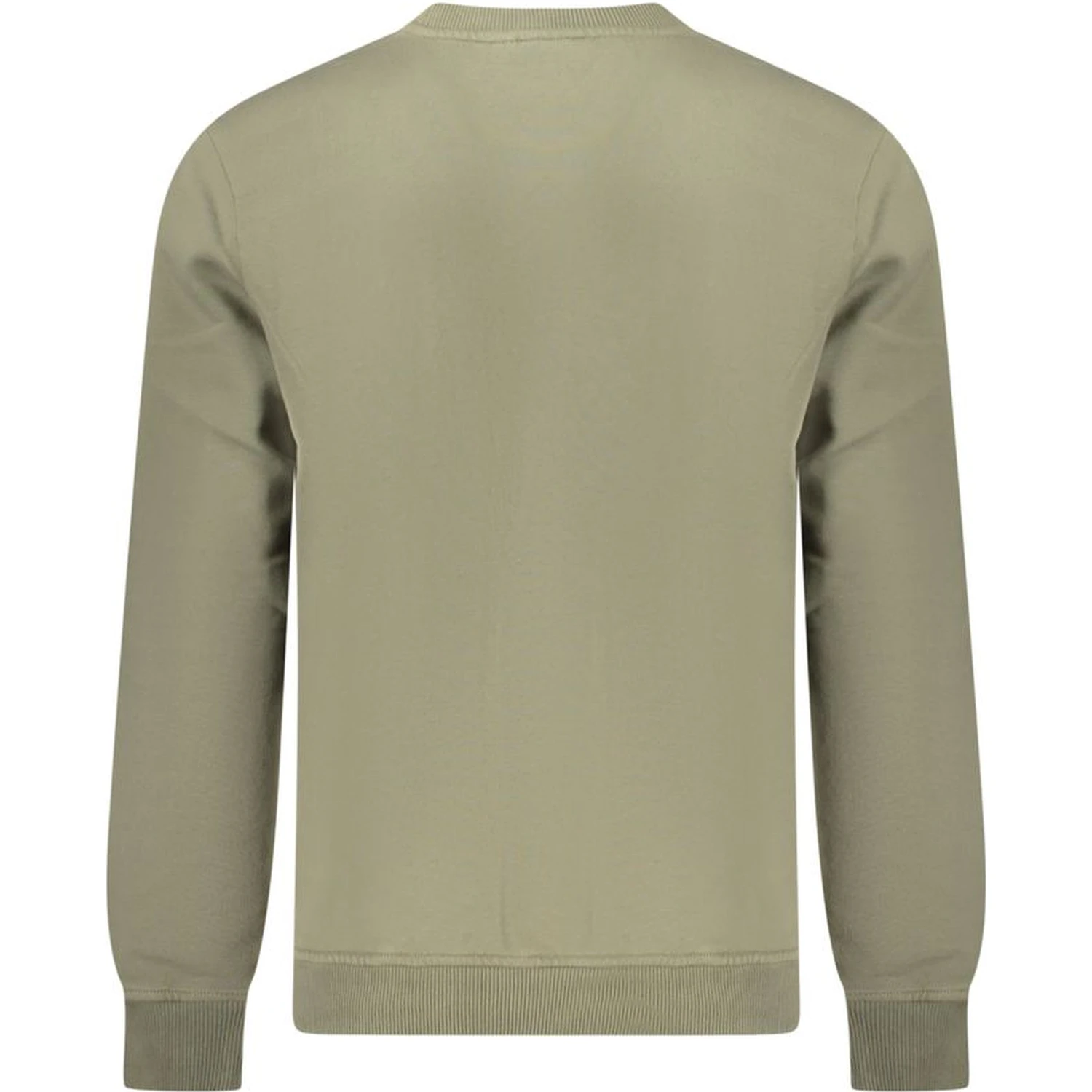 Green Cotton Men Sweater