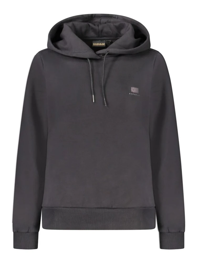 Black Cotton Women Sweater