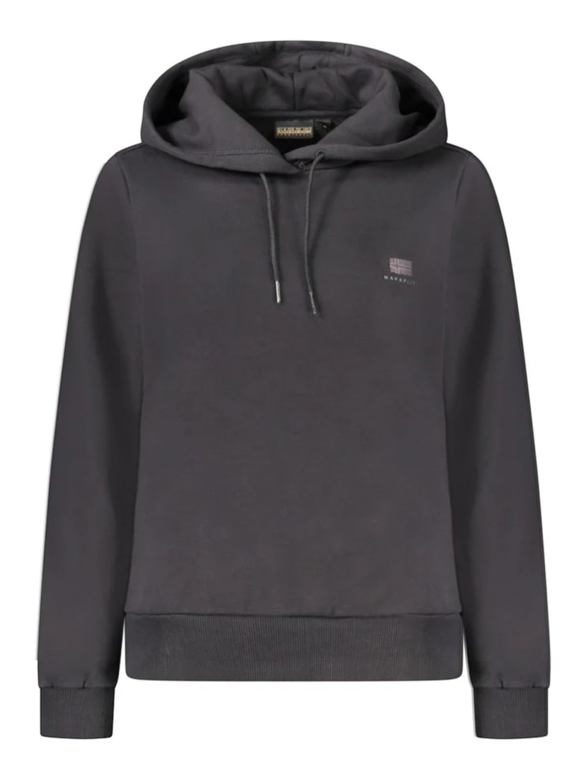 Black Cotton Women Sweater