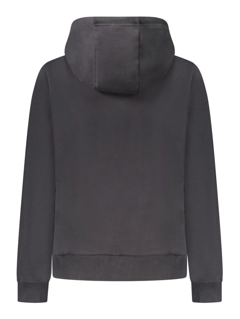 Black Cotton Women Sweater