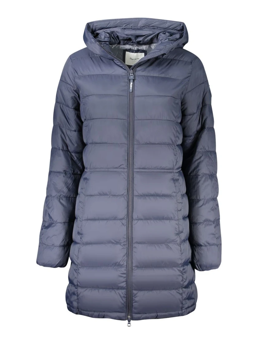Blue Polyamide Women Jacket