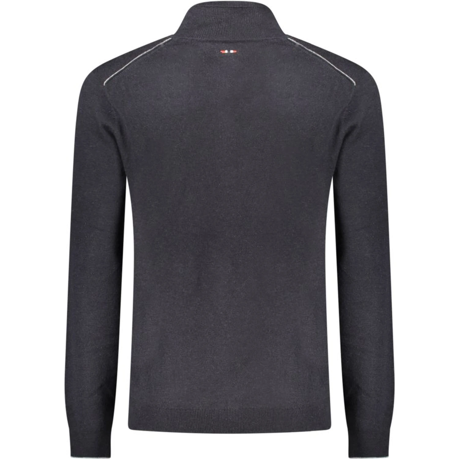 Black Wool Men Sweater
