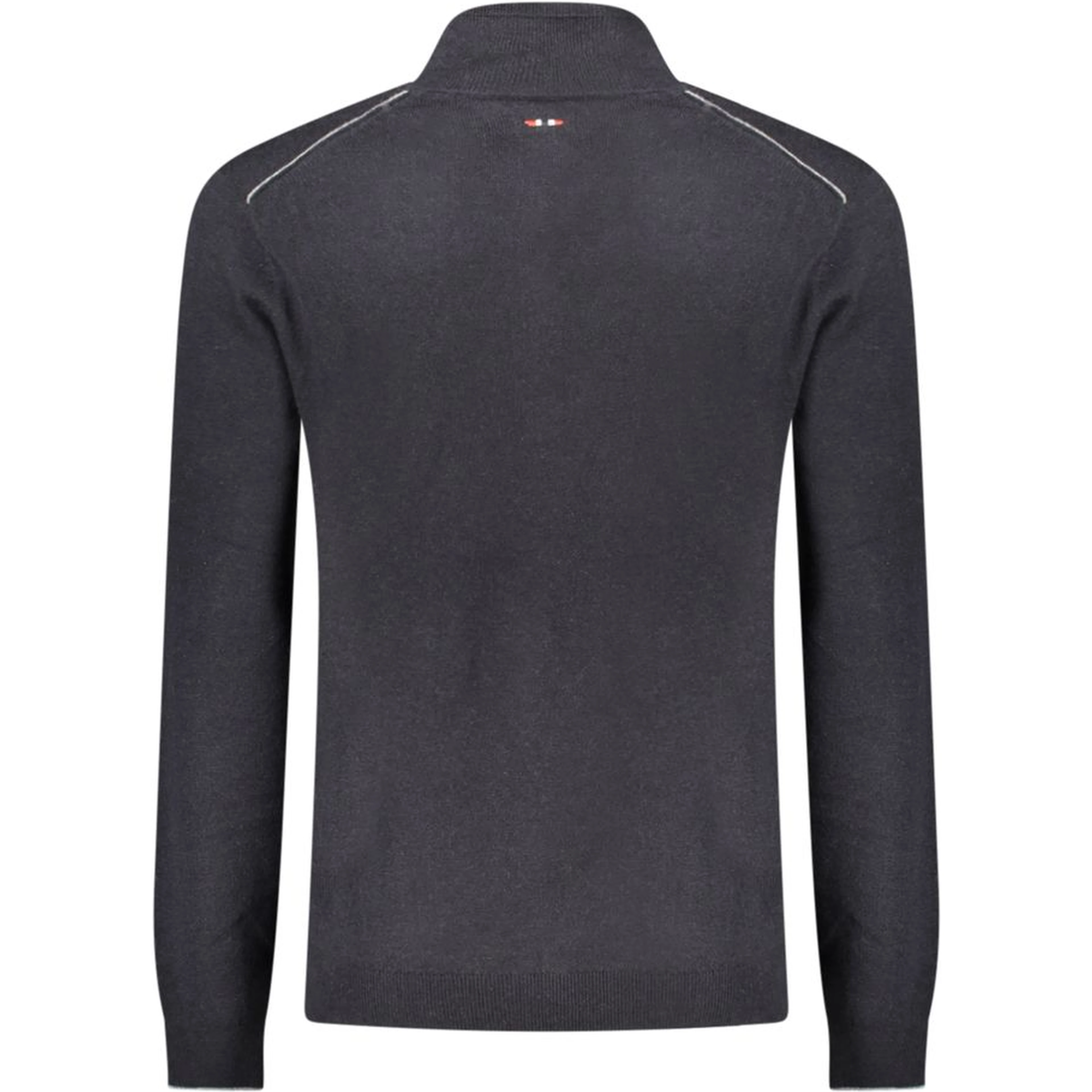 Black Wool Men Sweater