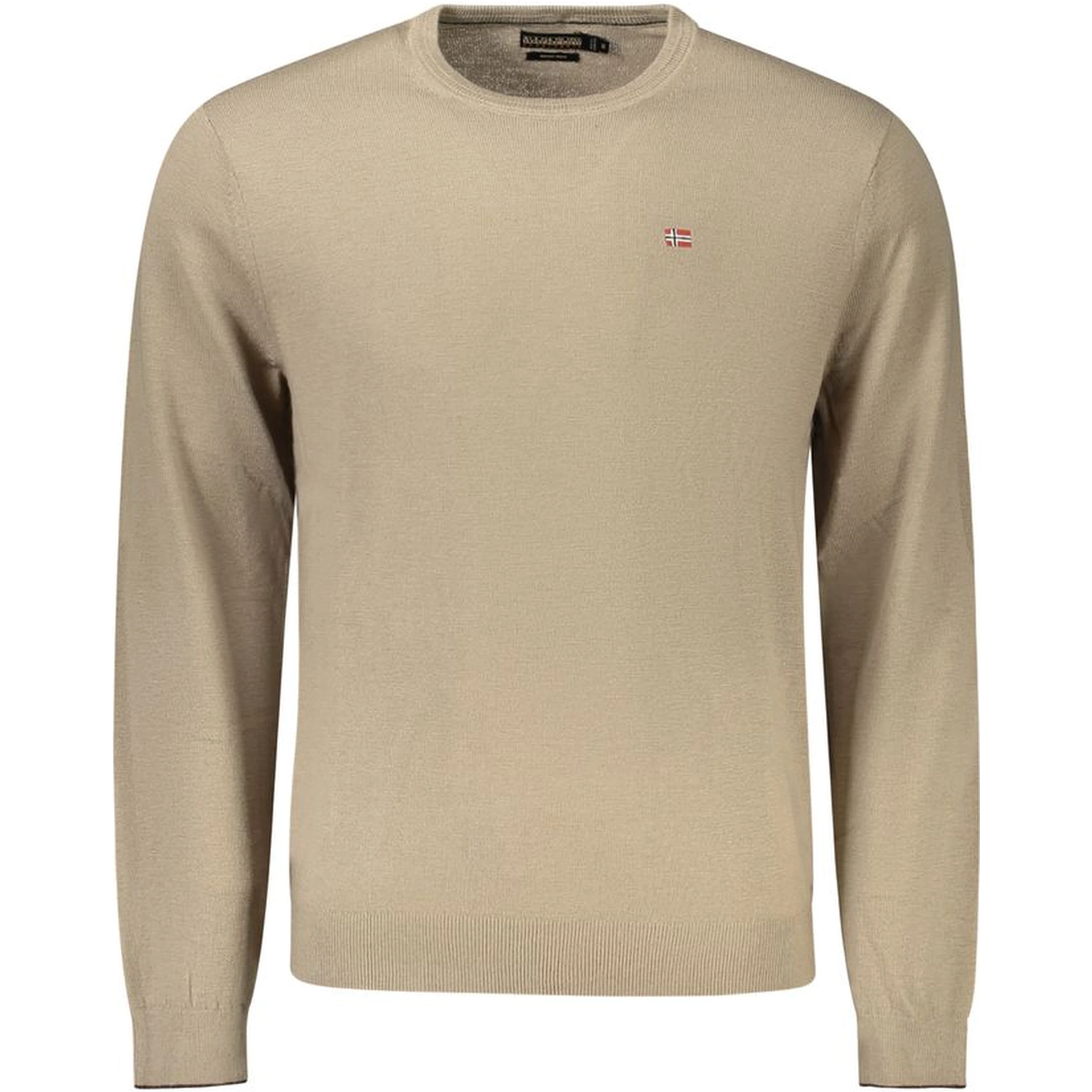 Brown Wool Men Sweater