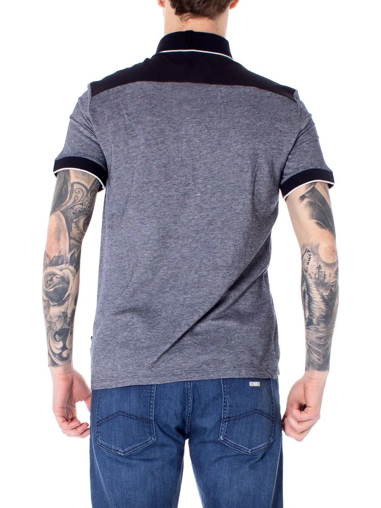 Blue Cotton Polo Shirt alternative
