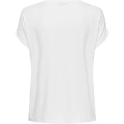 White Polyester T-Shirt