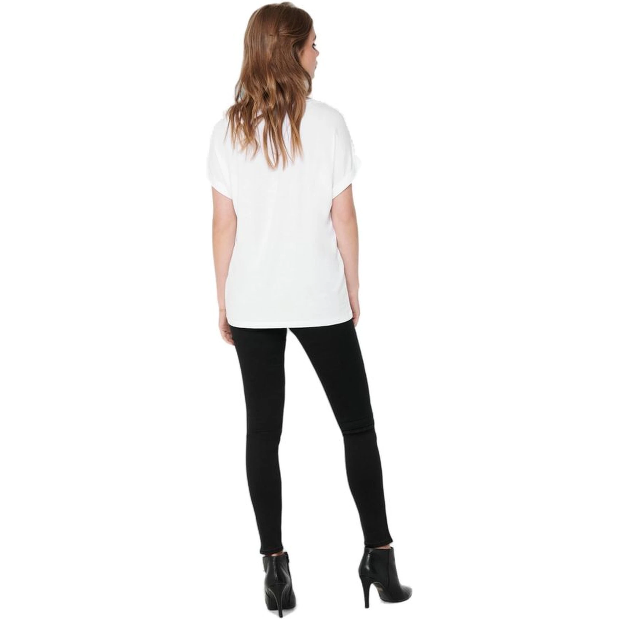 White Polyester T-Shirt