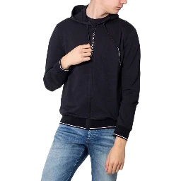 Black Cotton Hoodie