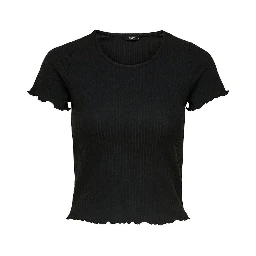 Black Polyester T-Shirt
