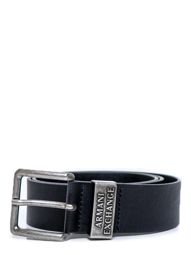 Black Leather Regular Belt