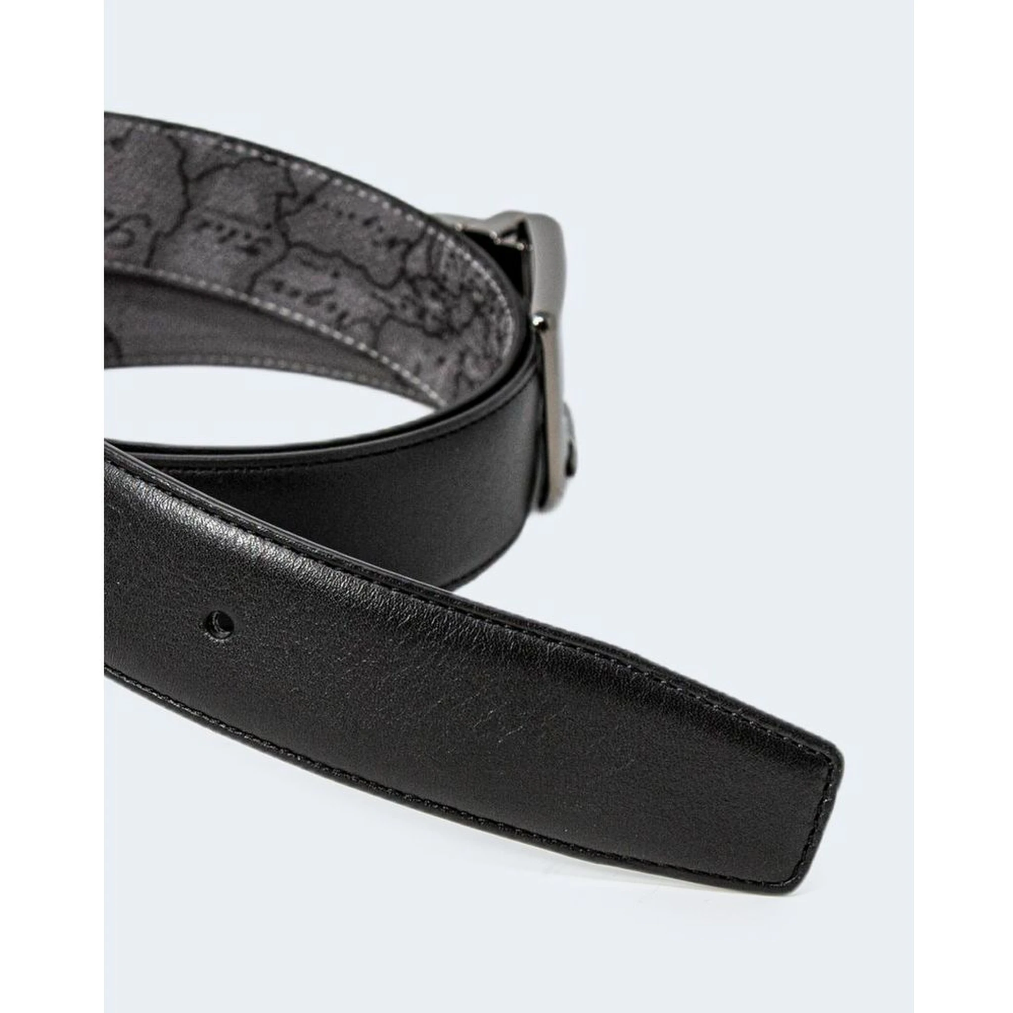 Black Leather Regular Belt