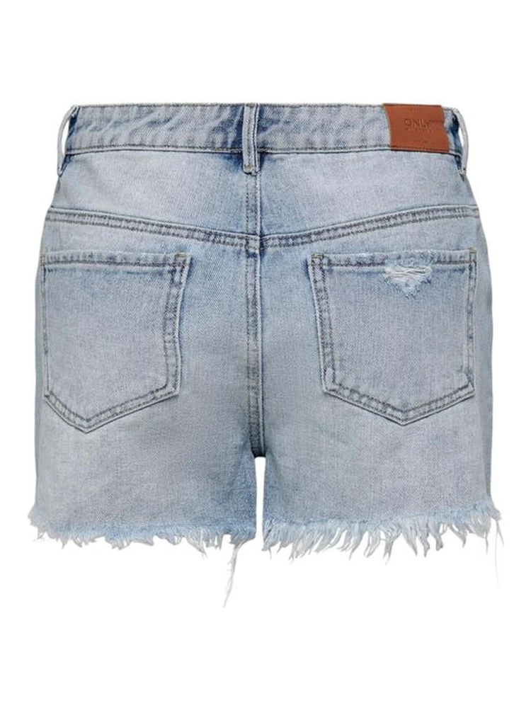 Light Blue Cotton Shorts alternative