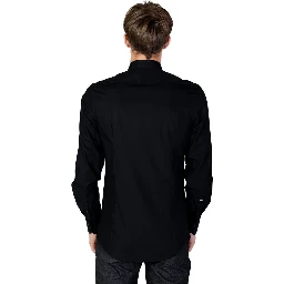 Black Cotton Shirt