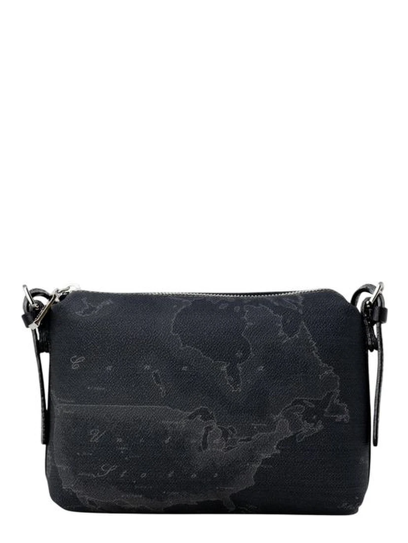 Black Polyester Handbag