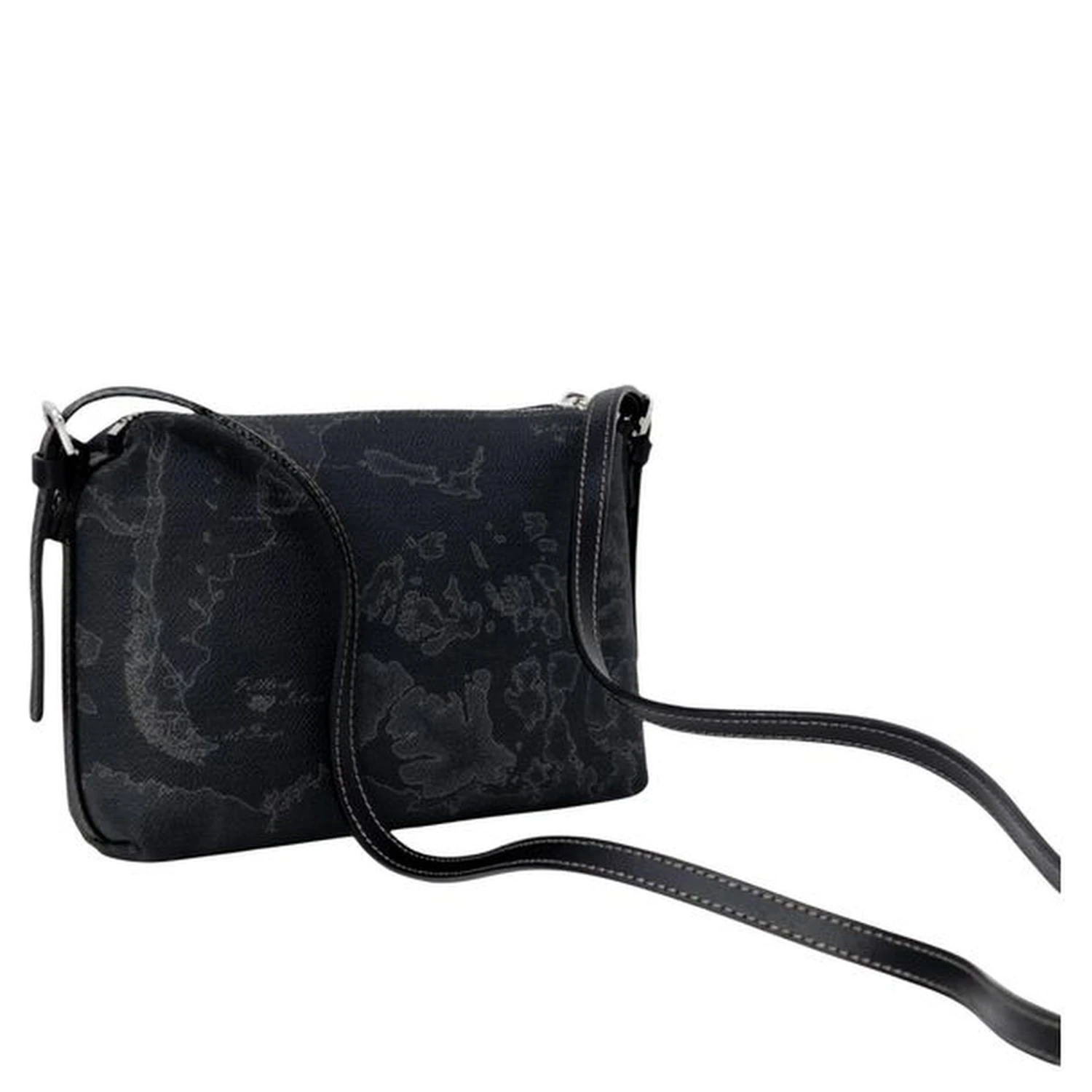 Black Polyester Handbag