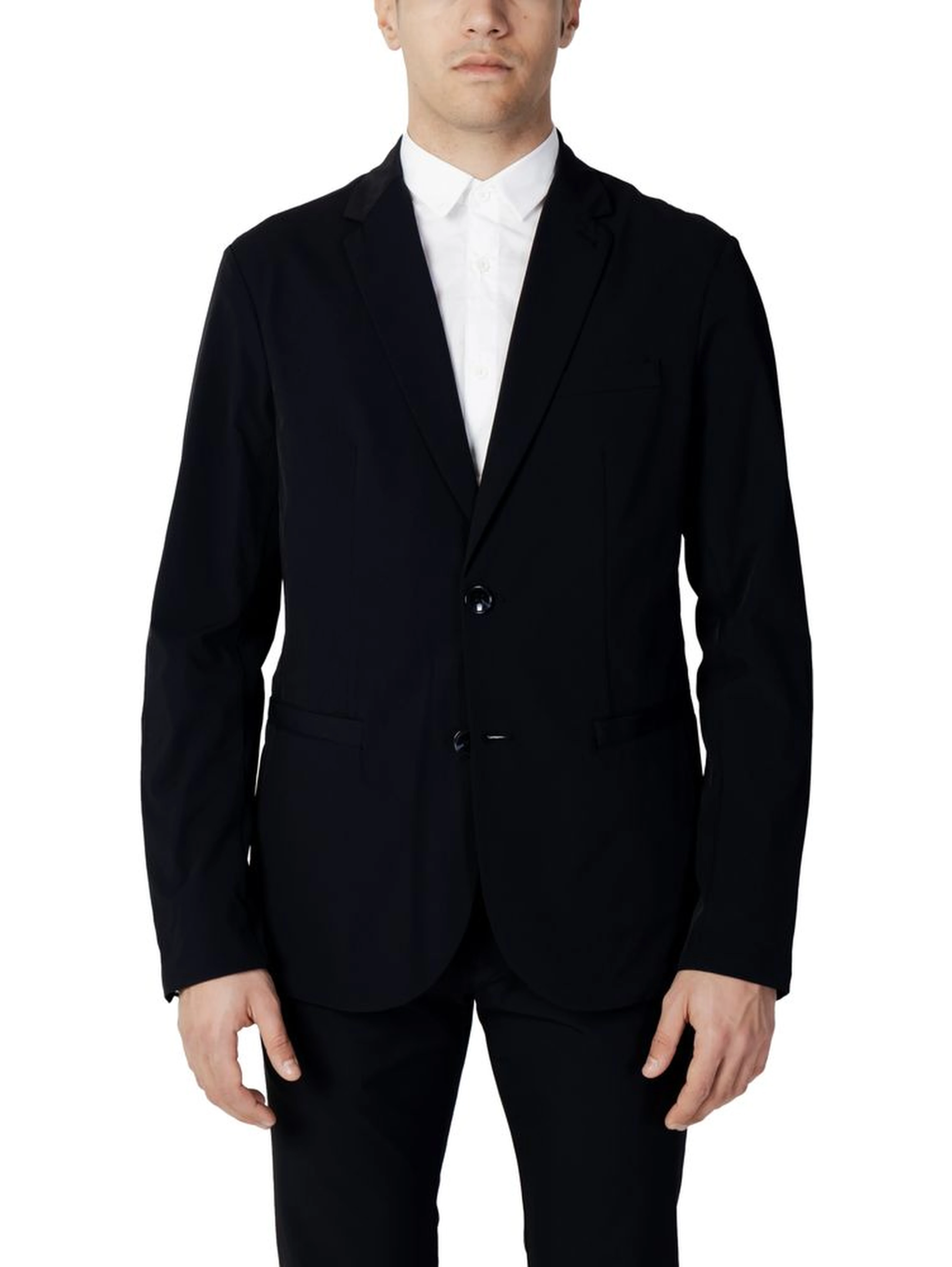 Blue Cotton Blazer