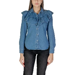 Blue Cotton Blouse
