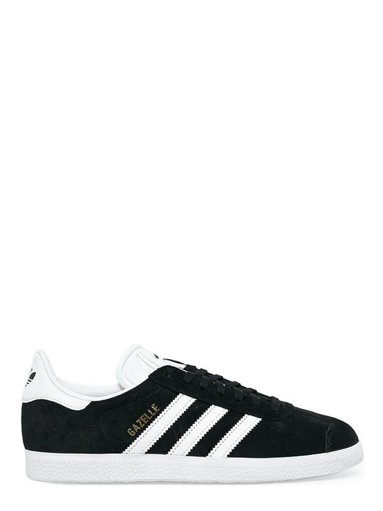 Black Leather Low Top Sneakers