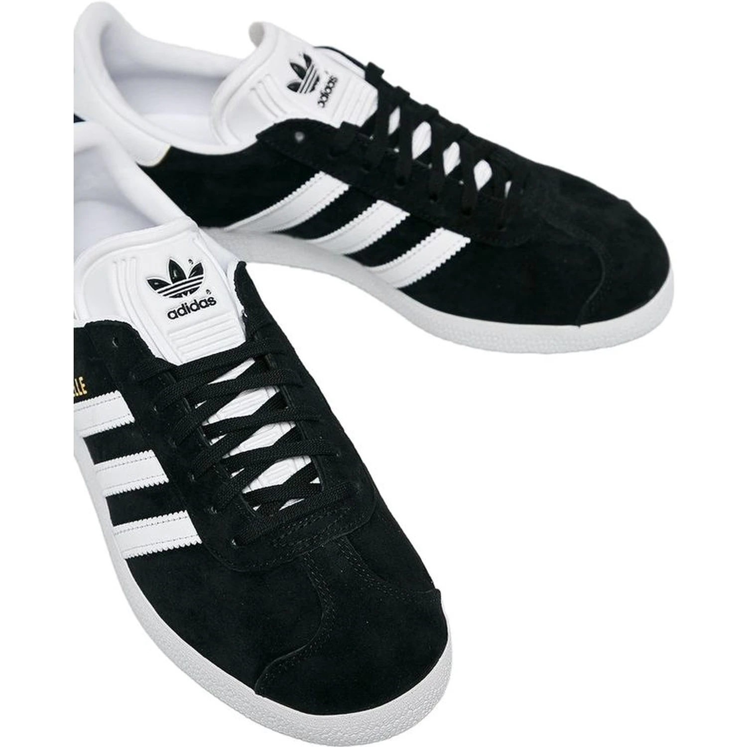 Black Leather Low Top Sneakers