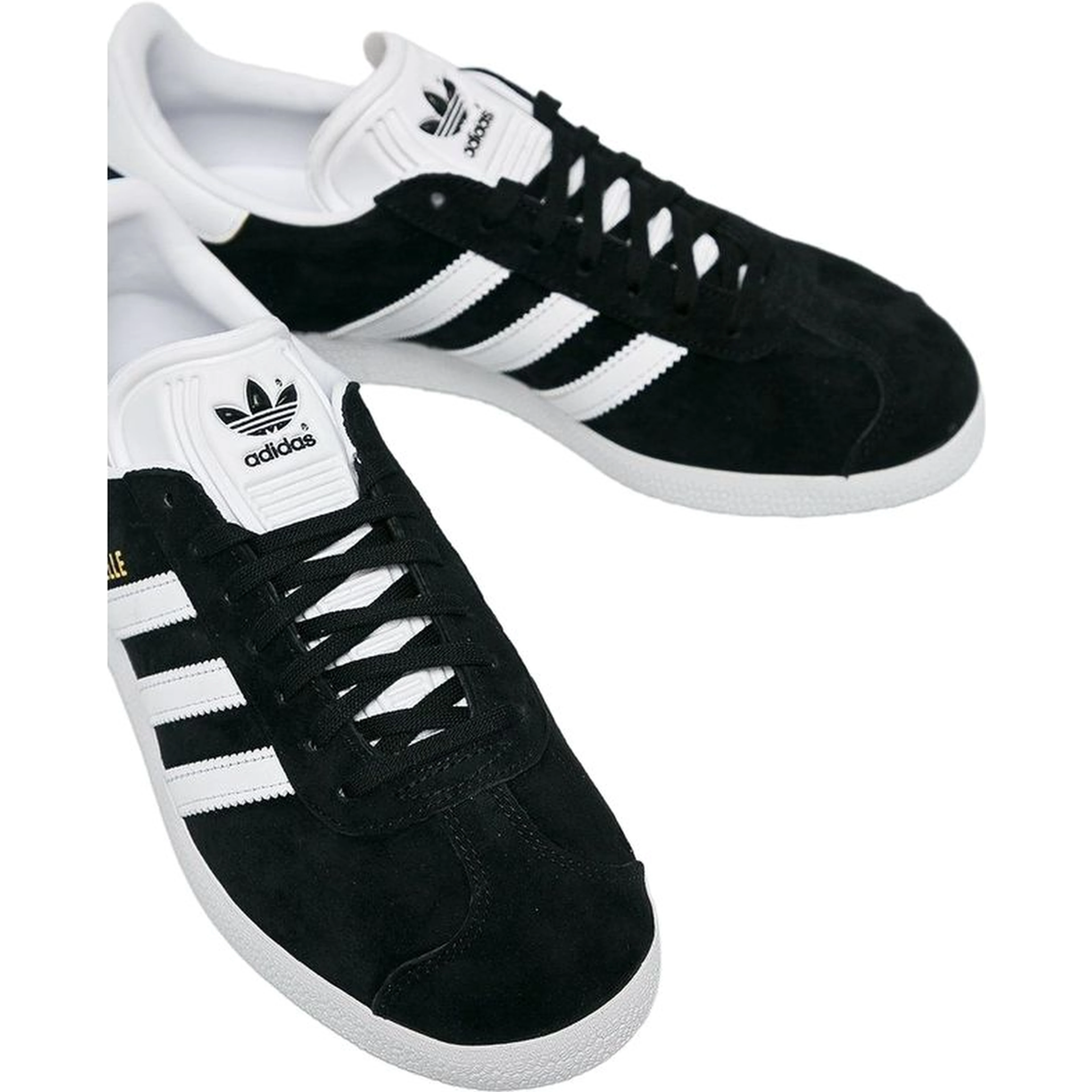 Black Leather Low Top Sneakers