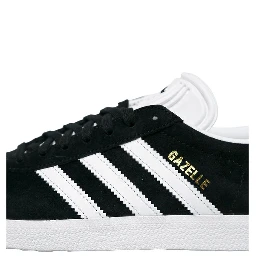 Black Leather Low Top Sneakers