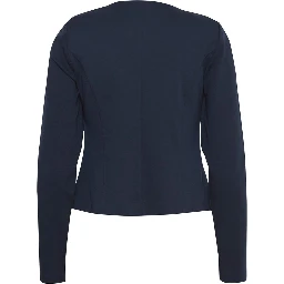 Blue Polyester Blazer