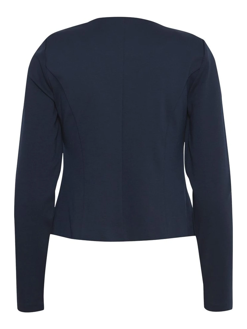 Blue Polyester Blazer