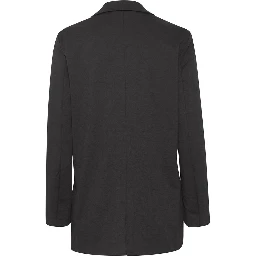 Black Recycled Polyester Blazer
