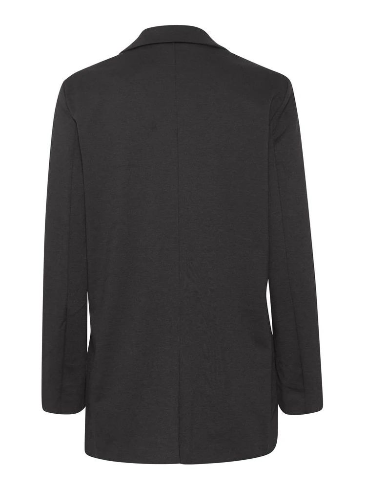 Black Recycled Polyester Blazer alternative