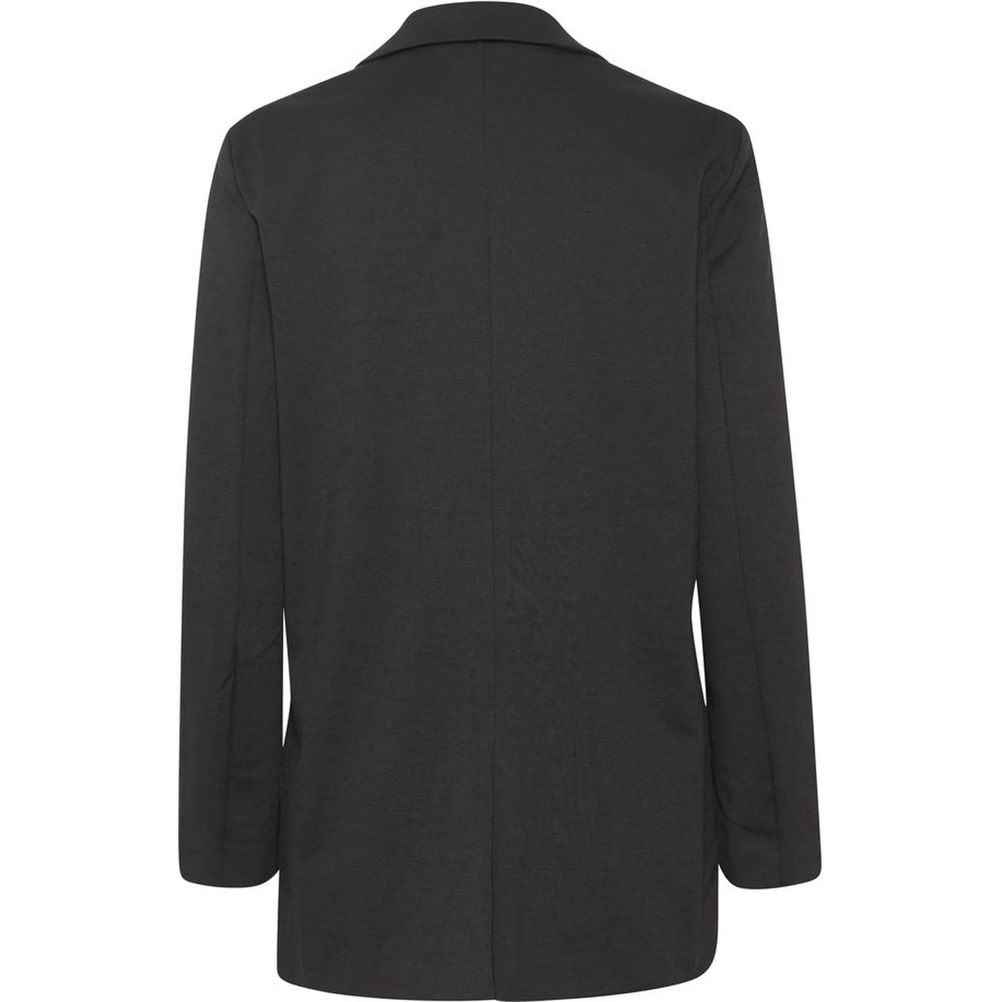 Black Recycled Polyester Blazer
