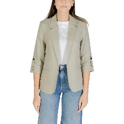 Green Linen Blazer