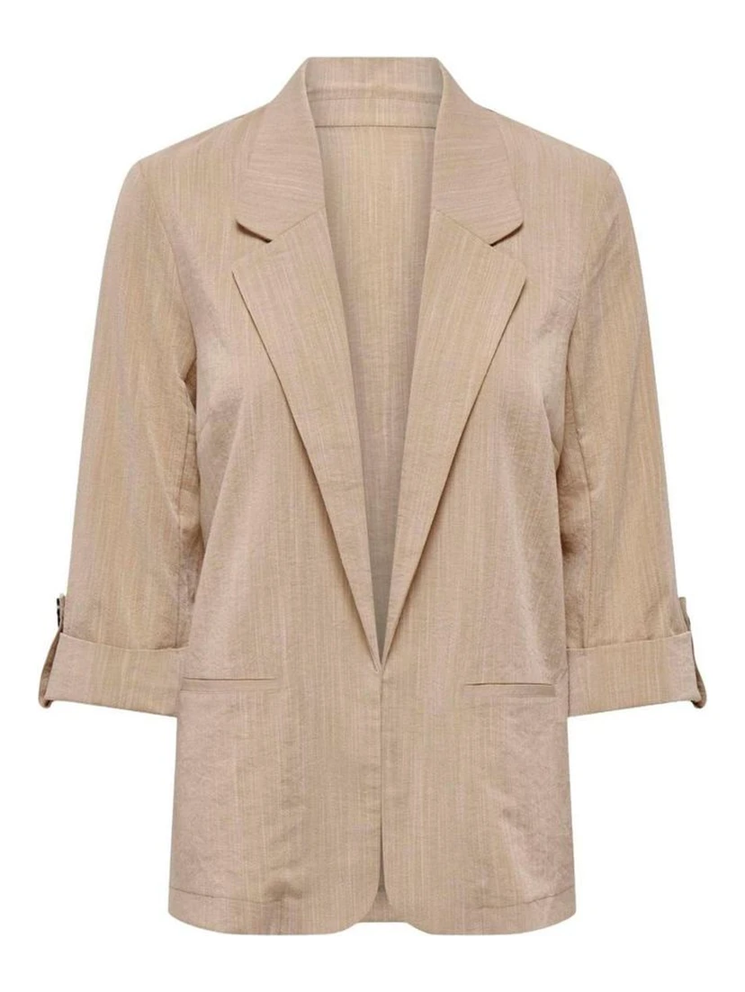Beige Viscose Blazer