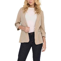 Beige Viscose Blazer