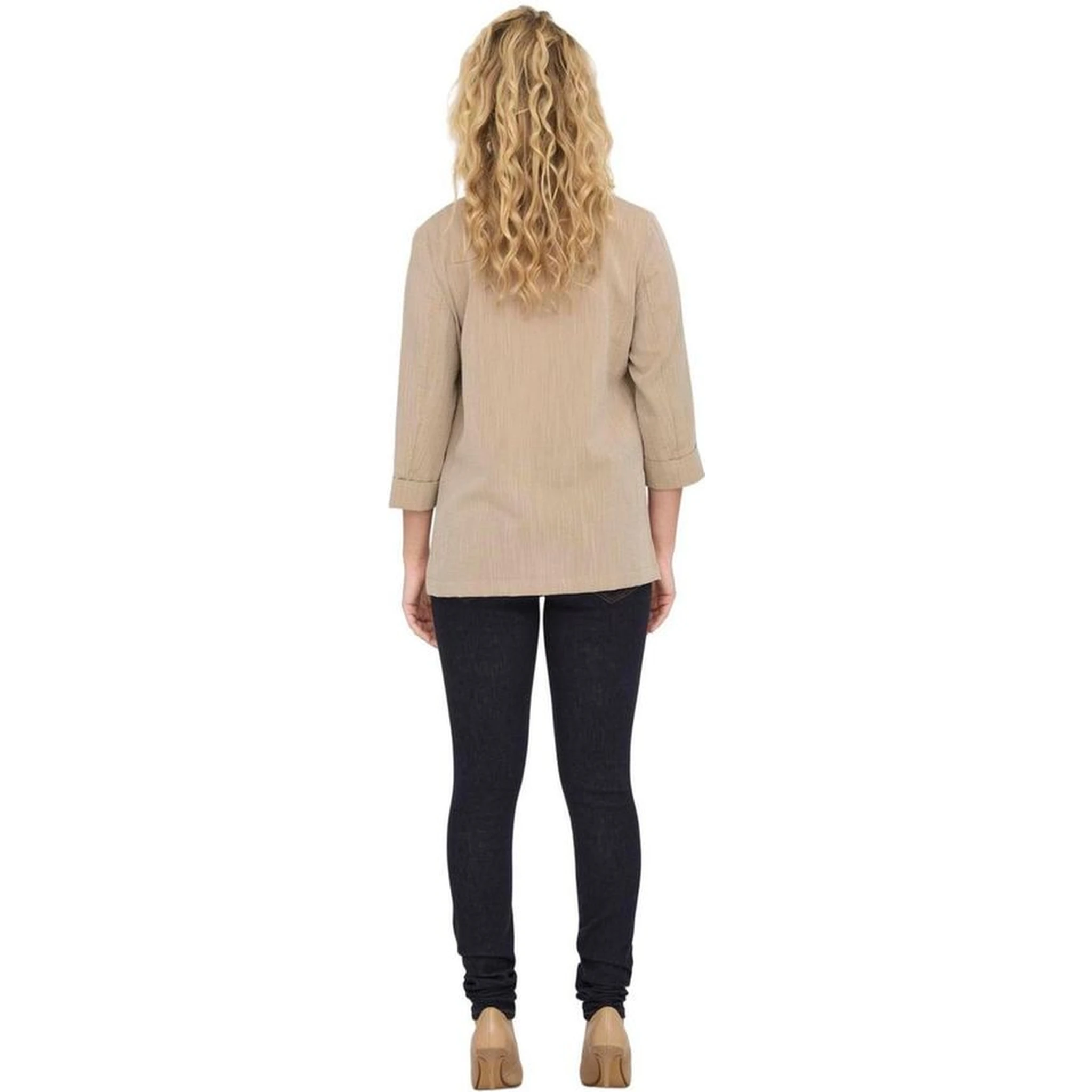 Beige Viscose Blazer