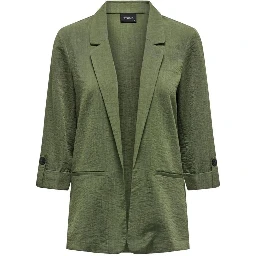 Green Viscose Blazer
