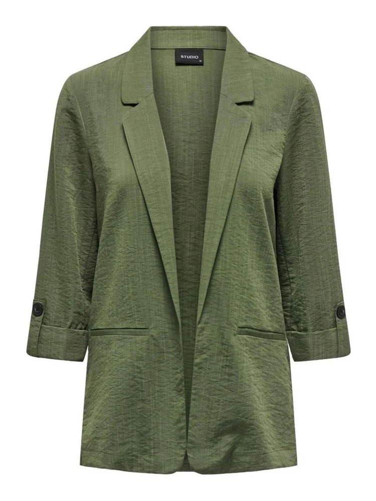 Green Viscose Blazer