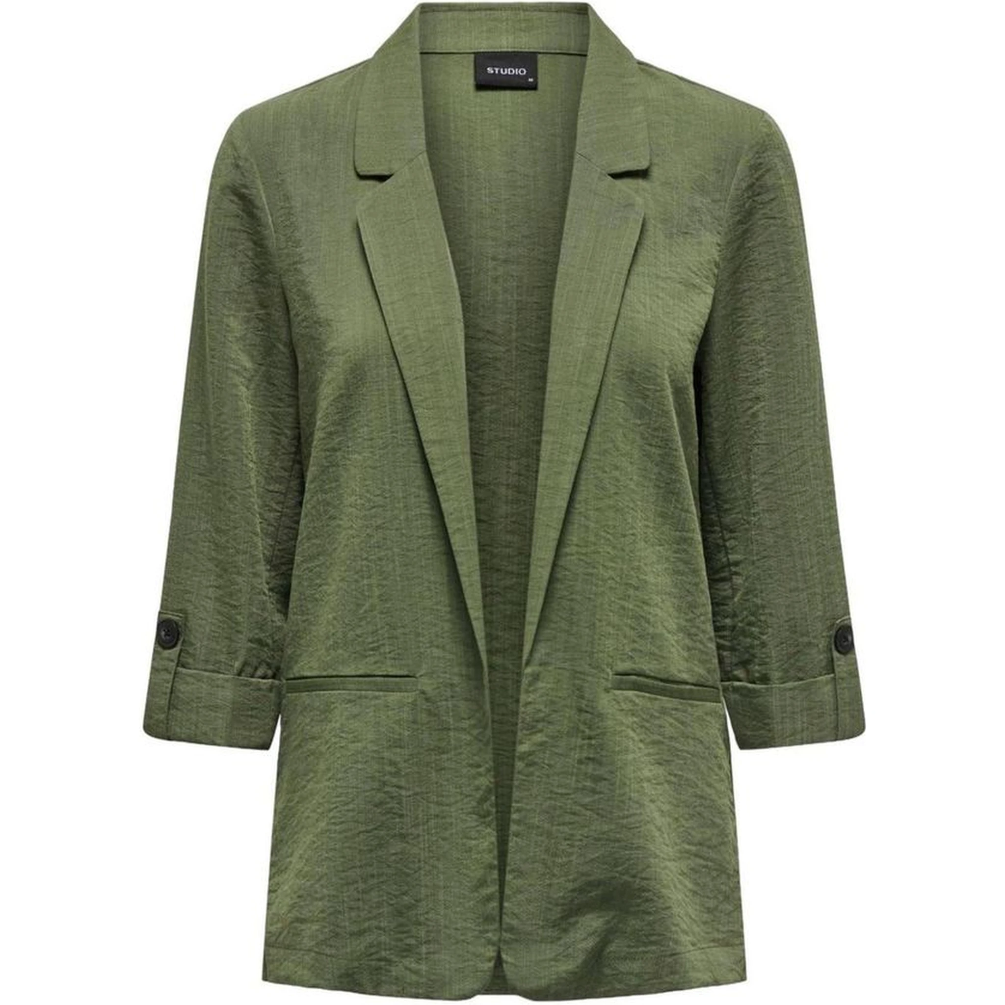 Green Viscose Blazer