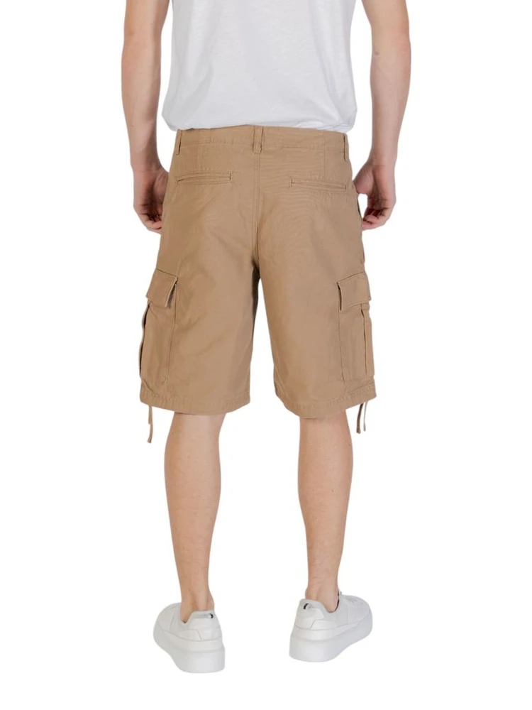 Beige Cotton Bermuda Shorts alternative