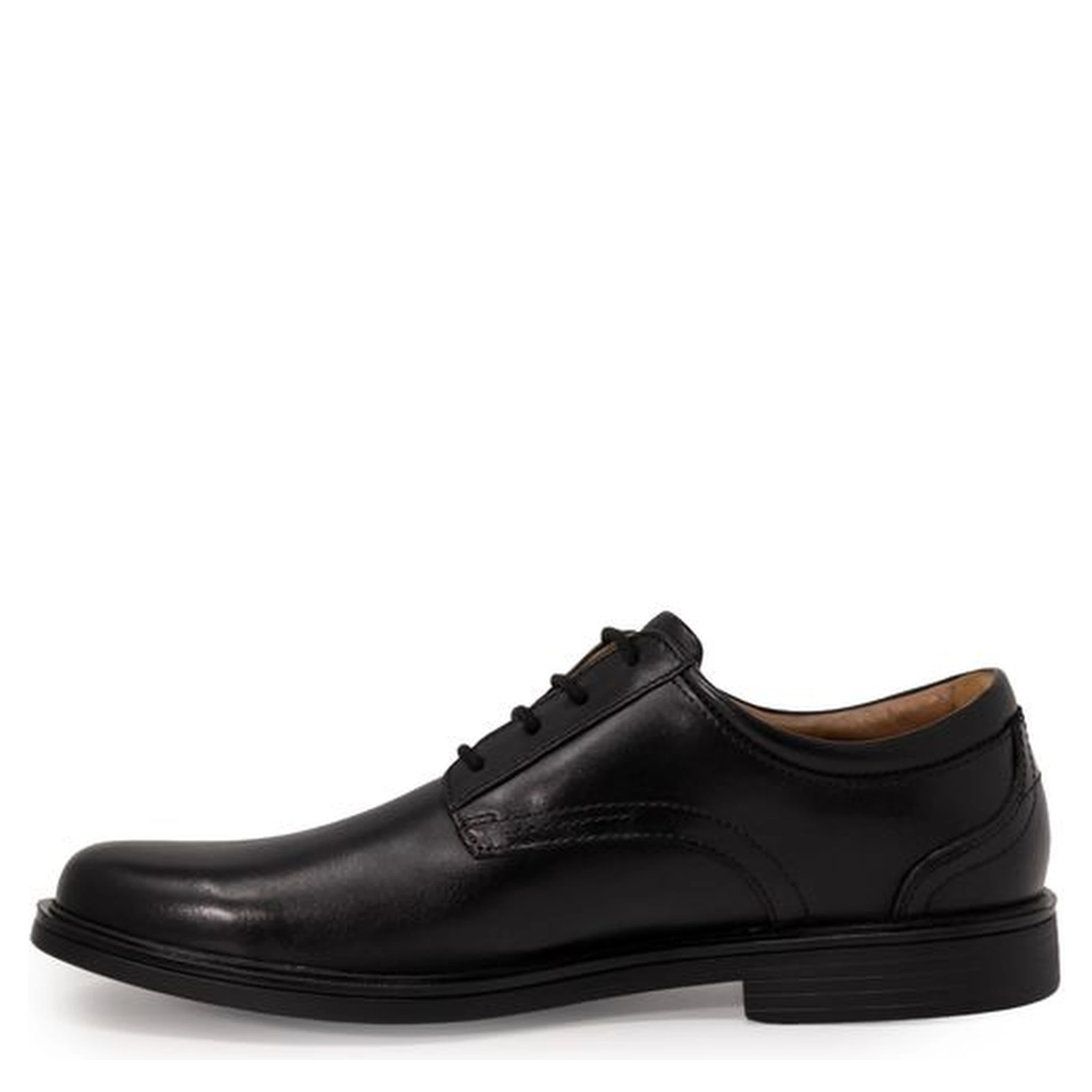 Black Leather Oxfords And Derbies