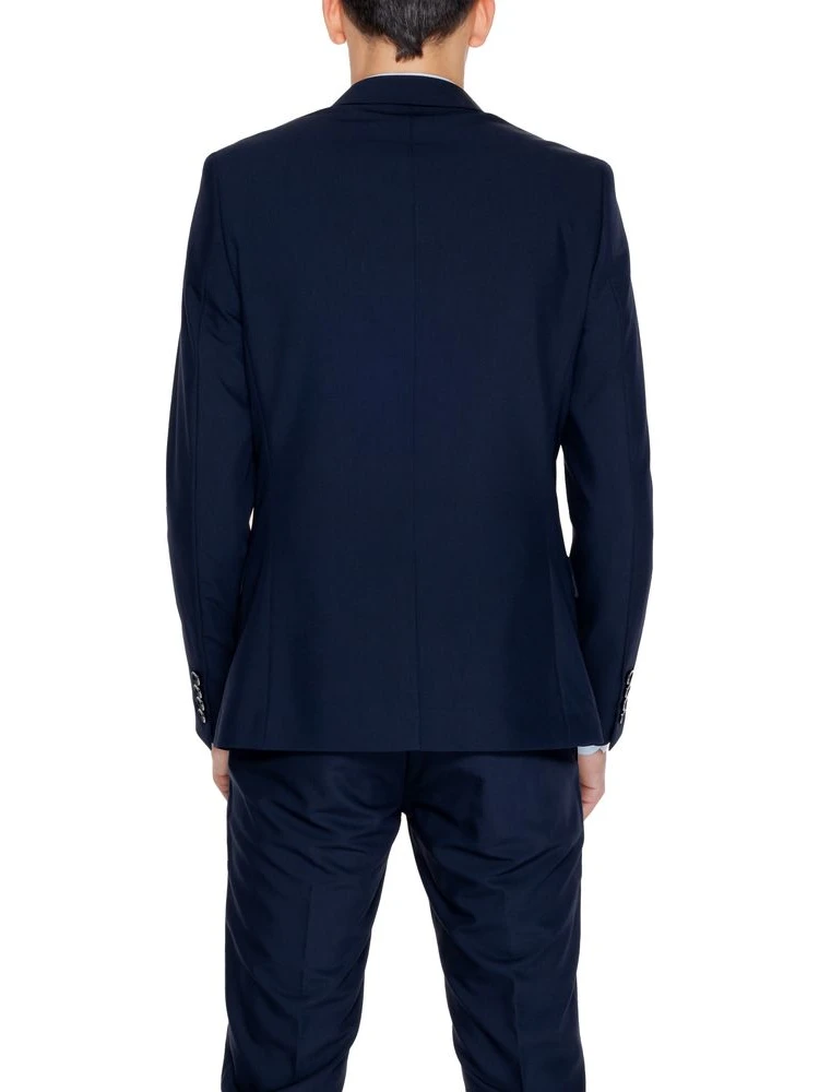Blue Polyester Blazer alternative